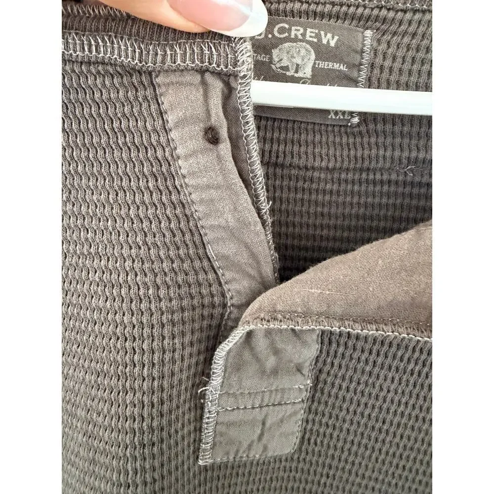 J. Crew Vintage Thermal Outdoorsman Quality 100% cotton Men’s XXL